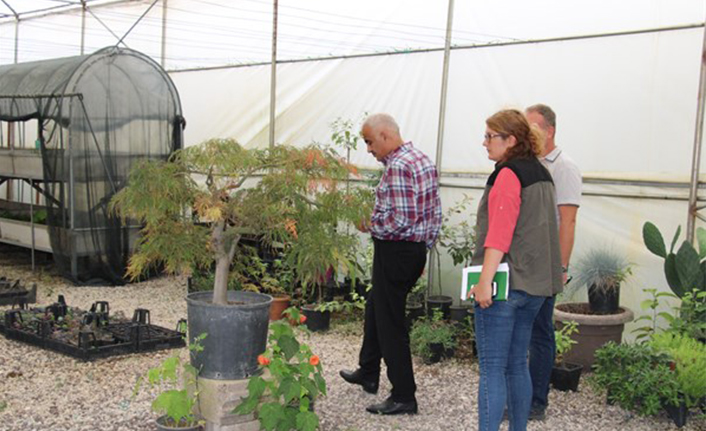 Ziya Polat Fidanlık Şefliğini ziyaret etti