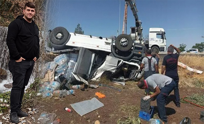 Diyarbakır'dan Hendek'e Acı Haber, Ters Dönen TIR'da Can Verdi
