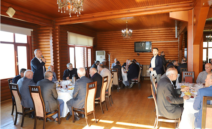 Babaoğlu Muhtarlarla Bir Araya Geldi