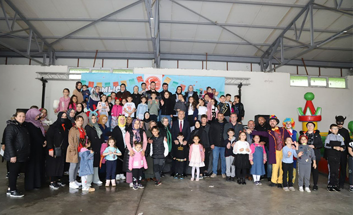 Çamlıcalı Çocuklar Şenlik Yaptı