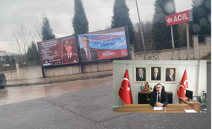 Afiş Tahribatına Tepki