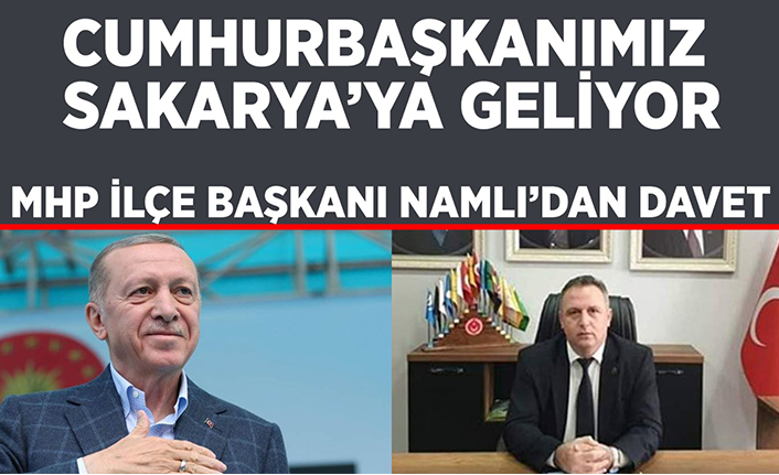 MHP İlçe Başkanı Namlı’dan Davet