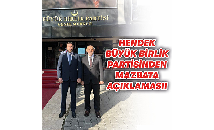 Kenar Mazbata Süreci İçin Açıklama yaptı