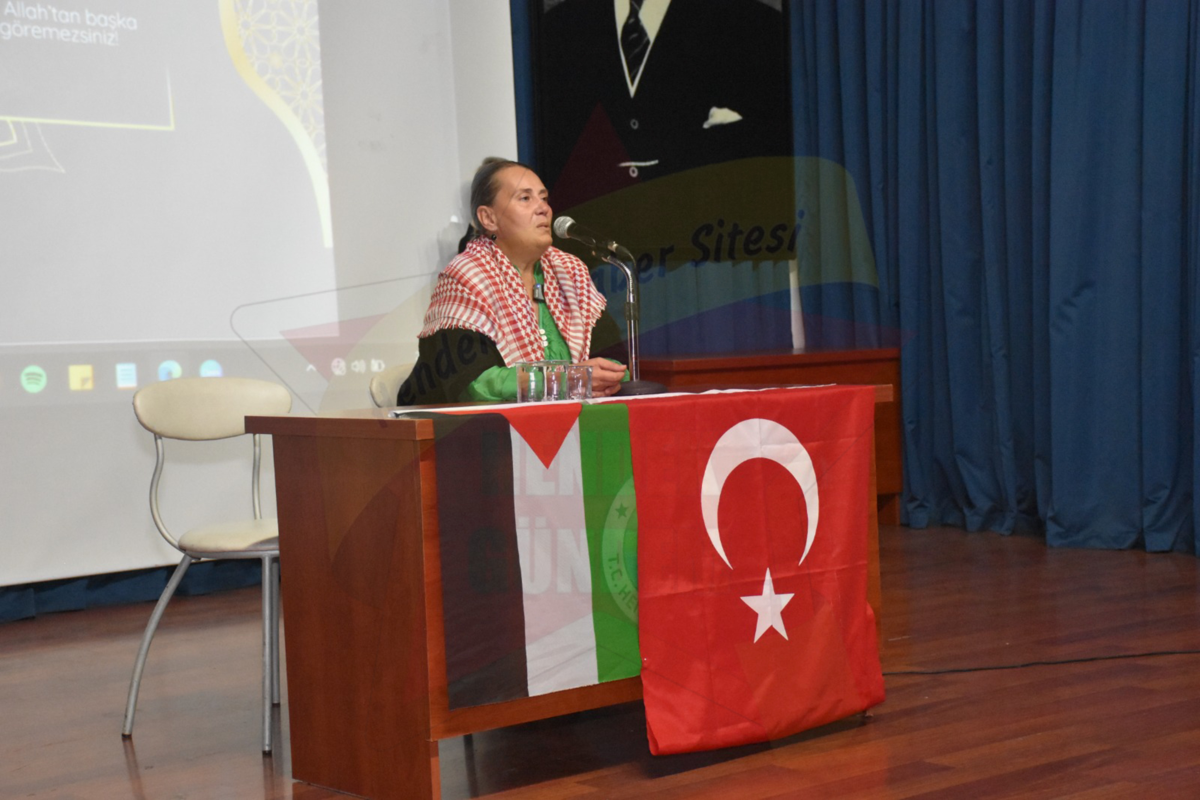 Kantoğlu, Hendek’ten Filistin’e Işık Tuttu