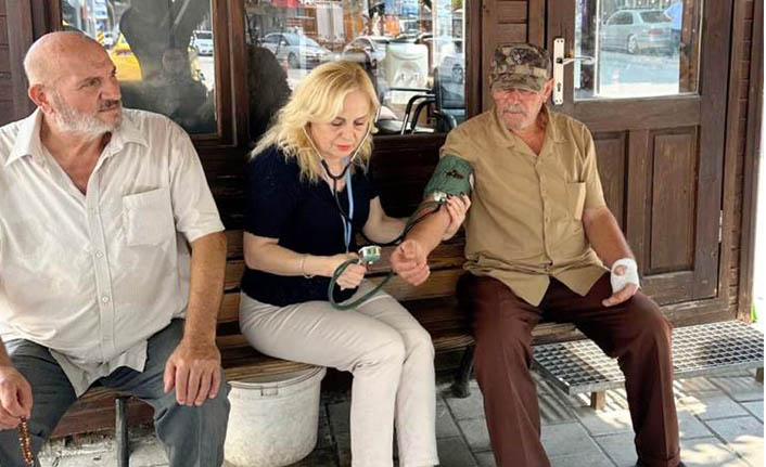 Hendek Yeni Cami Taksi Şöförler’ine Sağlıklı Yaşam Eğitimi