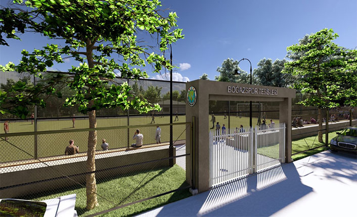 Köprübaşı Mahallesine Modern Spor Alanı Geliyor