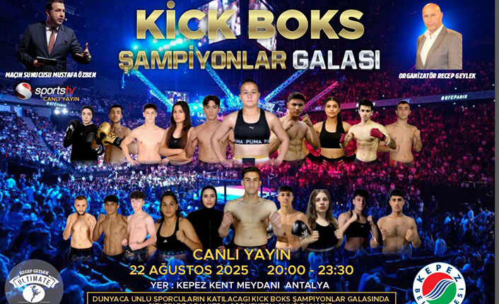 Özgenur Avcıl Antalyada Profesyonel Kickboks Maçına Çıkıyor