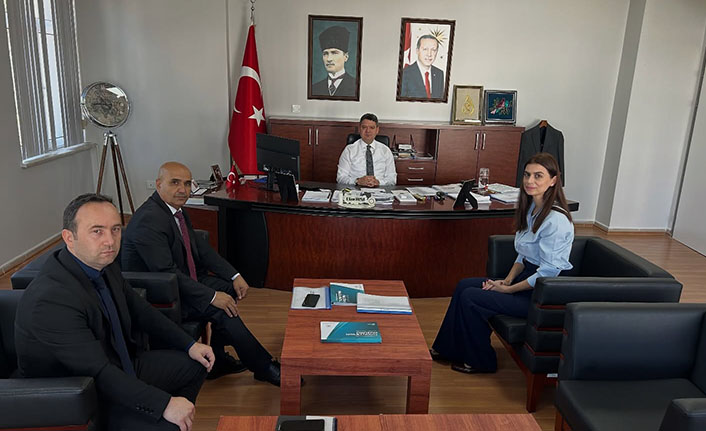 Müdürlerden Kaymakama Ziyaret