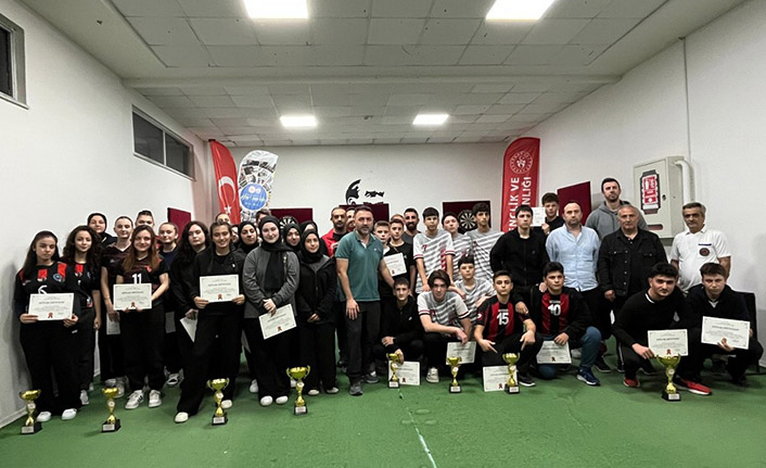 Gençler Okul Sporları Dart Müsabakaları Yapıldı