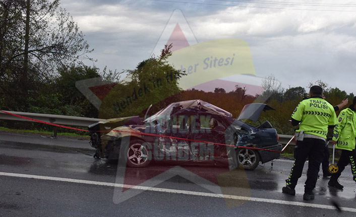 Hendek’te Kaza 1 Ölü, 2 Yaralı…
