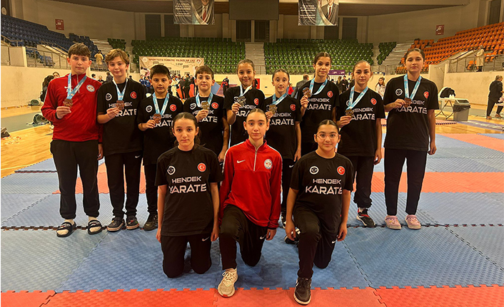 Hendek Olimpik'ten madalya şov!