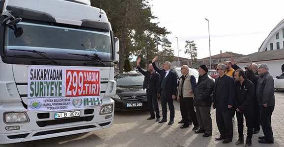 299. Yardım Tır’ı Hendek’ten