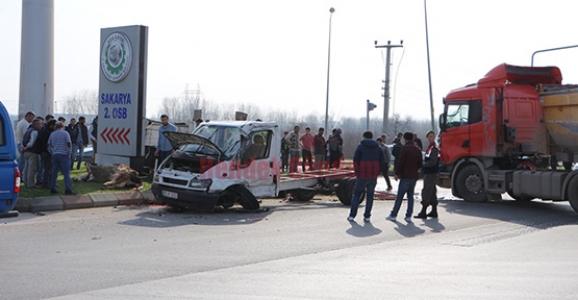 2. OSB KAVŞAĞI KAN GÖLÜNE DÖNDÜ