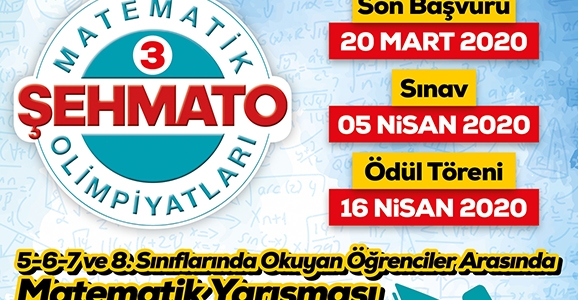3. Şehmato Matematik Yarışması Başvuruları Başladı