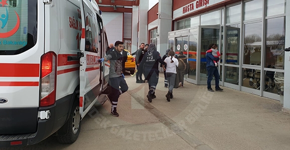 4 Öğrenci Hastaneye Kaldırıldı
