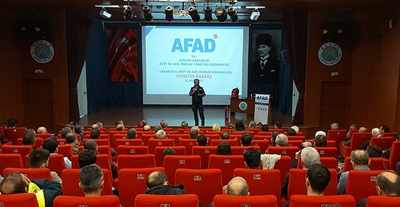 AFAD’dan Hendek’te TAMP Bilgilendirmesi