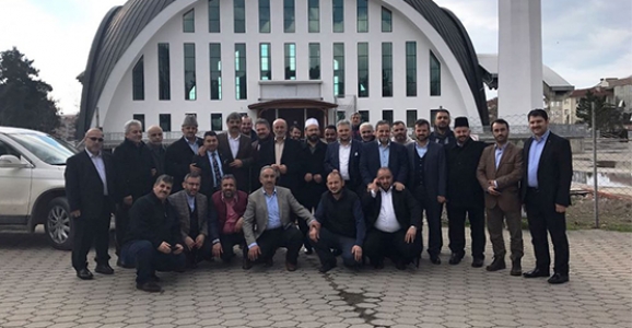 AFRİN’E MORAL ZİYARETİ YAPAN DİN GÖREVLİLERİ HENDEK’TE AĞIRLANDI