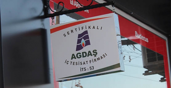AGDAŞ’TAN YETKİLİ FİRMALARA YETKİ TABELASI