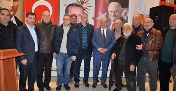 AK PARTİ ULUDERE’DE BULUŞTU