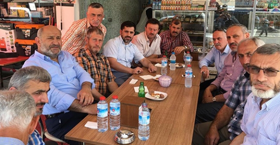 AK PARTİ ÇALIŞMALARINA ARA VERMEDEN DEVAM EDİYOR