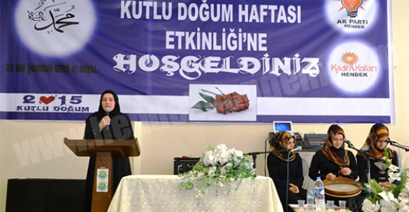 AK PARTİ HENDEK KADIN KOLLARINDAN KUTLU DOĞUM PROGRAMI