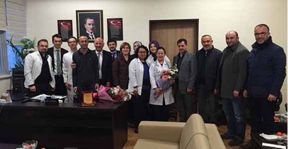 AK PARTİ HENDEK’DEN HASTANE ZİYARETİ