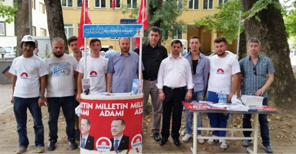 AK PARTİ HENDEK’TEN ERDOĞAN’A DESTEK SEFERBERLİĞİ