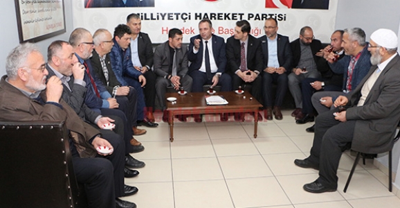 Ak Parti’den MHP’ye Ziyaret