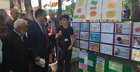 AKBIYIK, TUBİTAK BİLİM FUARININ AÇILIŞINI YAPTI