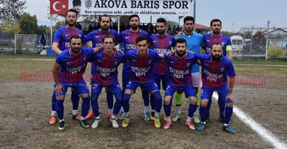 AKOVA BARIŞSPOR EVİNDE KAYBETTİ