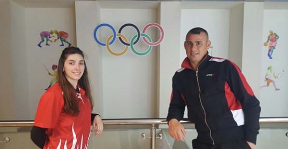 AKYÜZLÜ VE KAYACIK MİLLİ TAKIM KAMPINDA