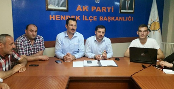 ALİ İHSAN YAVUZ HENDEK E TEŞEKKÜR ETTİ