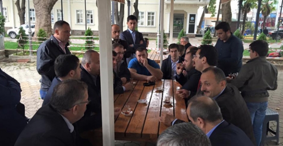 ALİ İHSAN YAVUZ HENDEK'TE ZİYARETLERDE BULUNDU