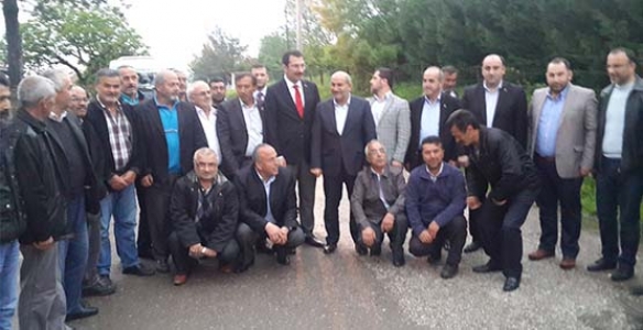 ALİ İHSAN YAVUZ MAHALLE VE EV ZİYARETİNDE BULUNDU