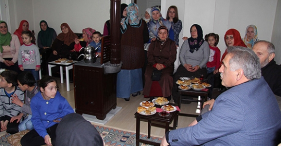 ALİ İNCİ MAHALLE VE EV GEZİLERİ YAPIYOR