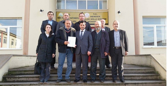 ALİ KEMAL SOFU MAZBATASINI ALDI