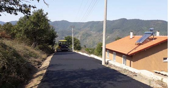 ASFALT ÇALIŞMALARINA DEVAM