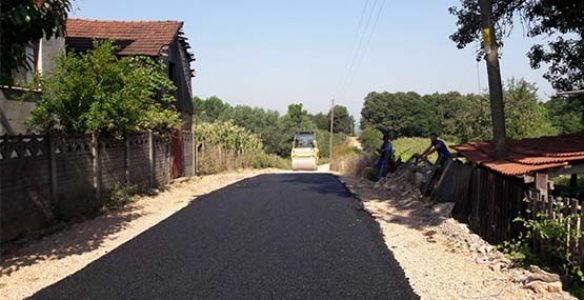 ASFALT ÇALIŞMALARI SON HIZ DEVAM EDİYOR