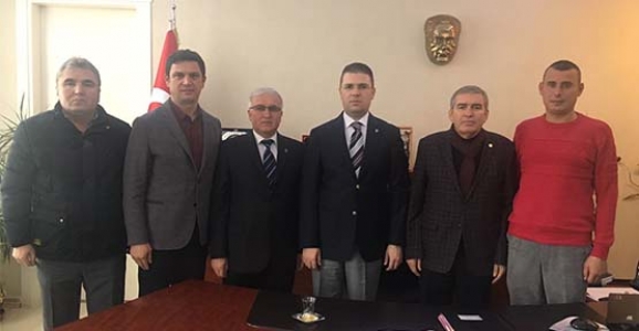 ASKF DEN HENDEK KAYMAKAMI ORHAN BURHAN’A ZİYARET