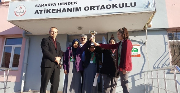 Atikehanım Ortaokulundan Satrançta Büyük Başarı