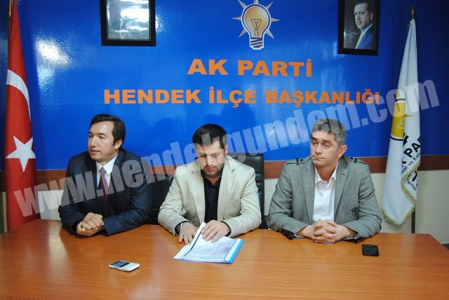 AV. EKREM BEDİR BAŞVURUSUNU YAPTI