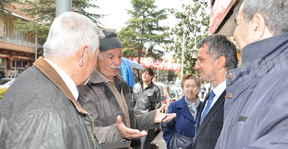 AYHAN BAL ESNAF ZİYARETLERİNİ SÜRDÜRÜYOR