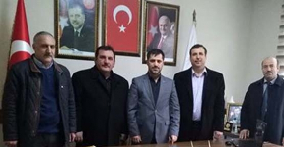 AYKOL, AK PARTİ İLÇE YEŞKİLATINI ZİYARET ETTİ
