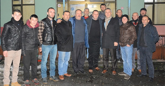 BABAOĞLU HIZ KESMEDEN ZİYARETLERİ SÜRDÜRÜYOR