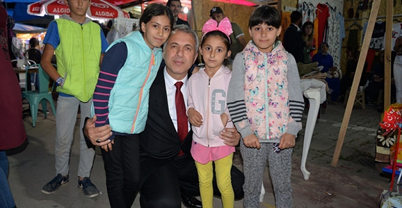 Babaoğlu Ramazan Çarşısı’nı Gezdi