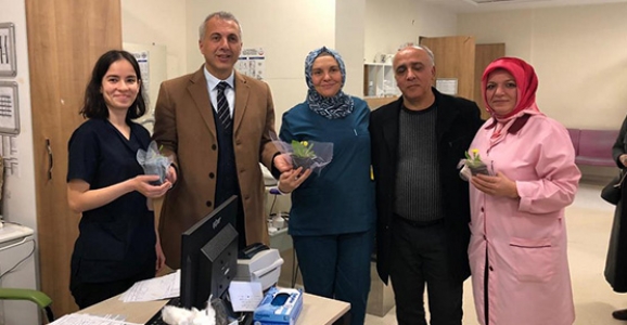 Babaoğlu Sağlık Çalışanlarının Tıp Bayramını Kutladı