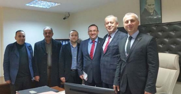 BABAOĞLU VE EKİBİ ZİYARETLERE DEVAM EDİYOR