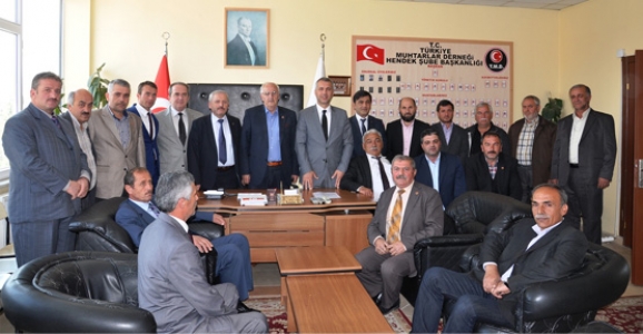 BABAOĞLU ZİYARETLERİNE DEVAM EDİYOR