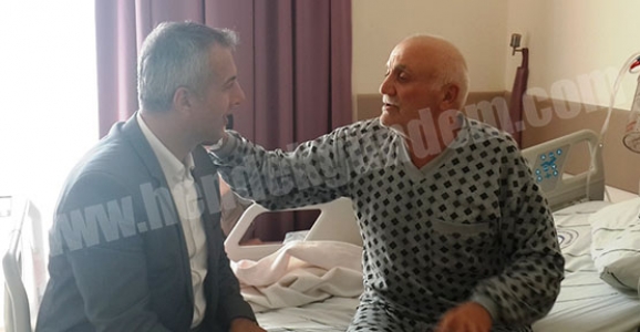 BABAOĞLU'NDAN GEÇMİŞ OLSUN ZİYARETİ