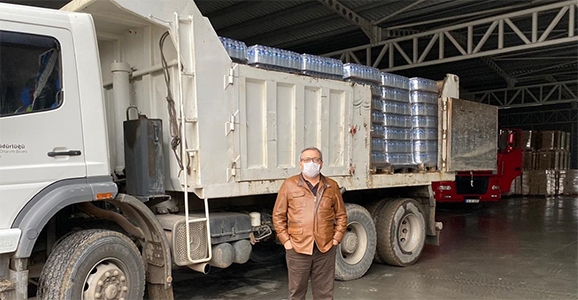 Babaoğlu'ndan Karantinadaki Vatandaşlara Su Desteği